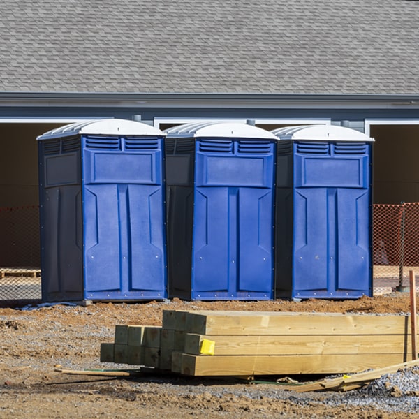 are there any restrictions on what items can be disposed of in the porta potties in Smyrna Michigan